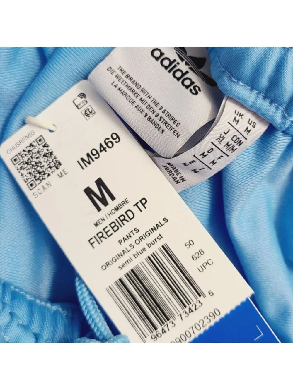 Adidas Originals Firebird Track Pants IM9469 Size M Blue